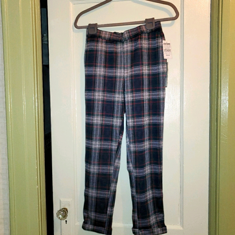 Plaid leggings